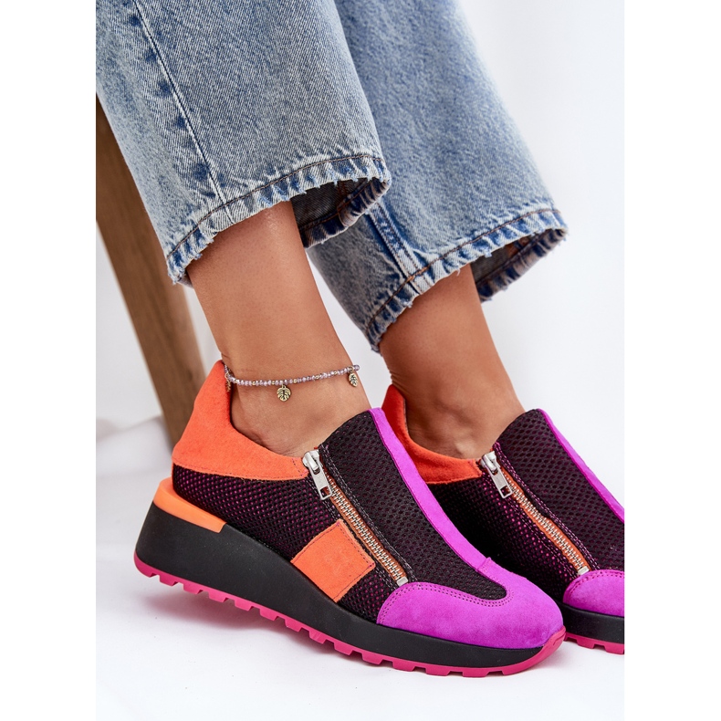 Sneakers en cuir Maciejka 06853-15 noir le noir 2