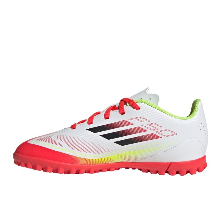 Adidas F50 Club TF IE3732 Chaussures de football blanches 5 Adidas F50 Club TF IE3732 Chaussures de football blanches 5