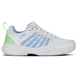 K- Swiss K-Swiss Court Express 2 chaussures d'argile en 94429-112 blanche 1