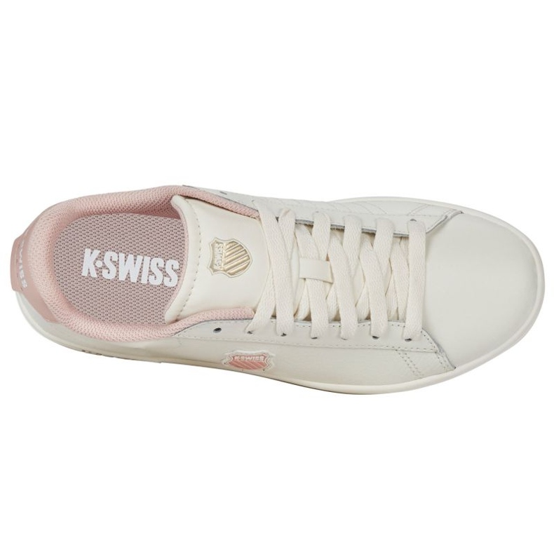 K-Swiss Court Shield II 94412-165-M WHITE SHOAUX blanche 1