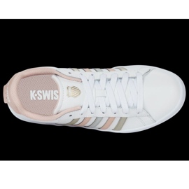 K-Swiss Court Tie Break II Chaussures en 94413-192-M blanche 2 K-Swiss Court Tie Break II Chaussures en 94413-192-M blanche 2