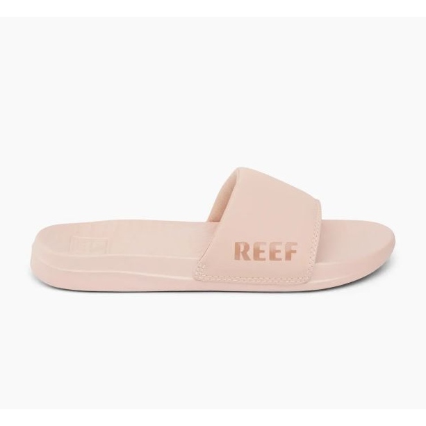 REEF One Slide Cameo Flip Flops in CJ6508 rose 1
