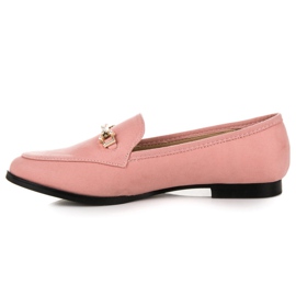 Vices Chaussures en daim rose 4