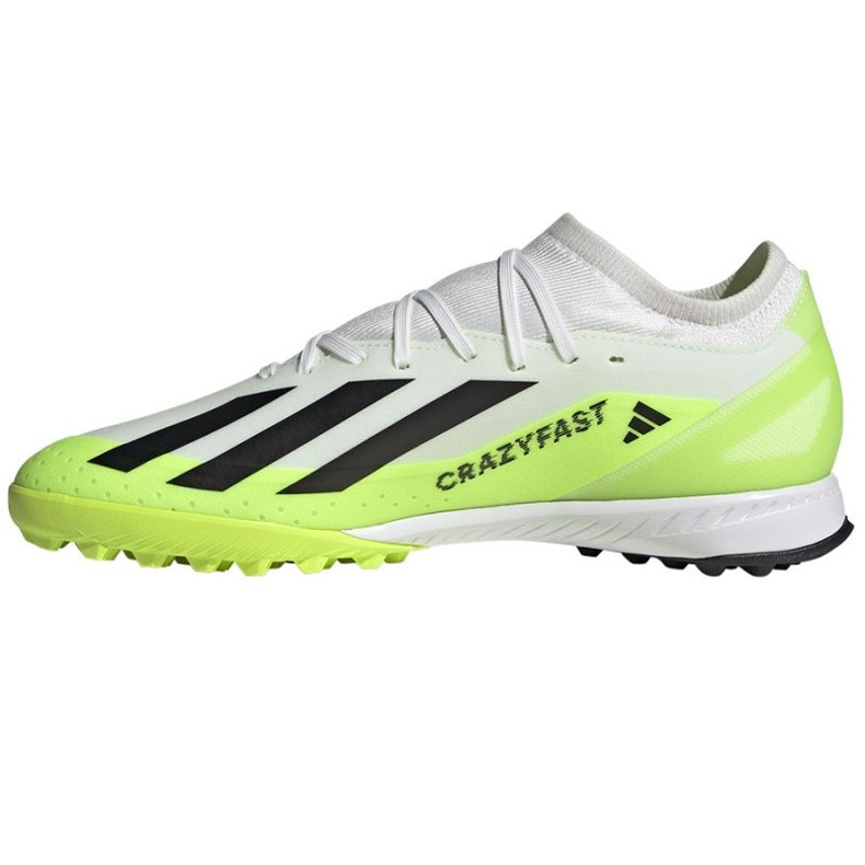 Adidas x crazyfast.3 tf id9337 chaussures blanc 1