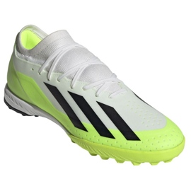 Adidas x crazyfast.3 tf id9337 chaussures blanche 3