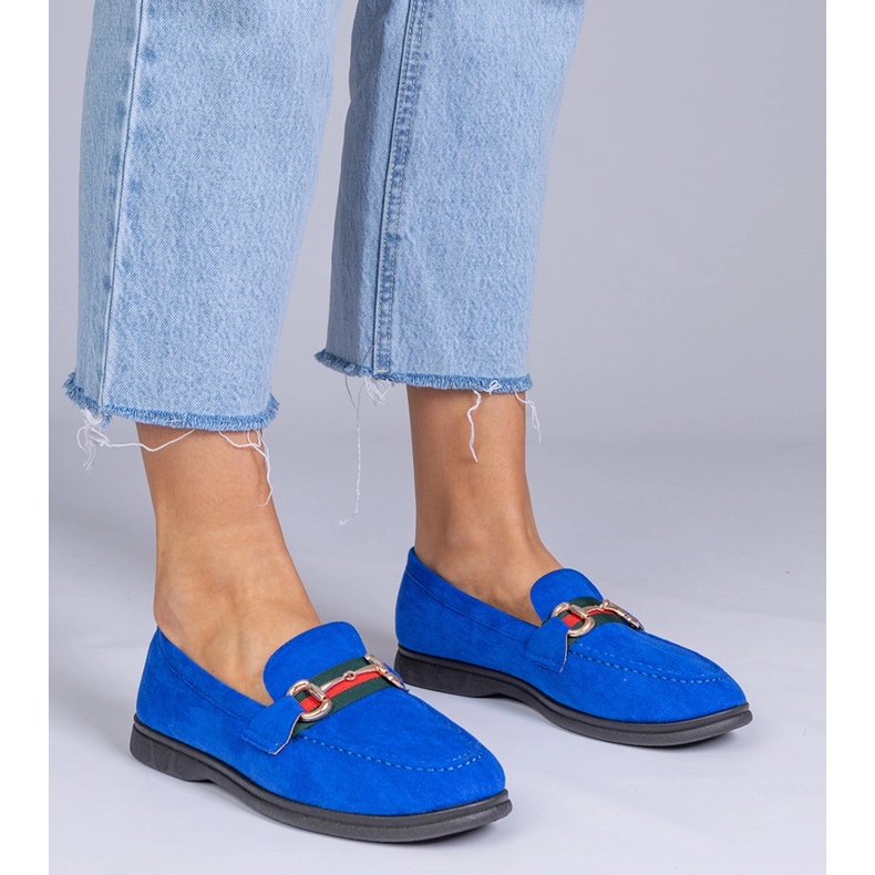 Laceurs bleus d'Ekozamsz avec une décoration dorée 1