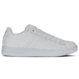 K- Swiss K-Swiss Court Tie Brill II Chaussures en 94413-100-M blanche 1 K- Swiss K-Swiss Court Tie Brill II Chaussures en 94413-100-M blanche 1
