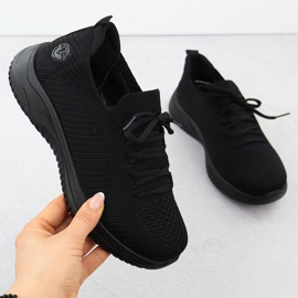 Vinceza gris féminin 17366 Chaussures sportives féminines noir 1