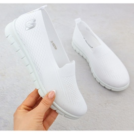 Les chaussures de sport pour femmes ont glissé le potocki blanc 16327 1