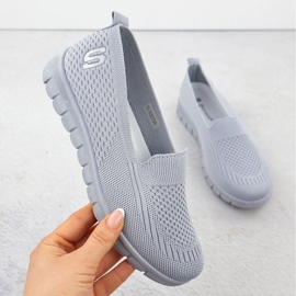 Les chaussures de sport pour femmes ont glissé le potocki gris 16327 1 Les chaussures de sport pour femmes ont glissé le potocki gris 16327 1