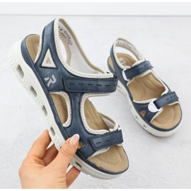 Rieker 64066-14 Sandales sportives bleu marine 1 Rieker 64066-14 Sandales sportives bleu marine 1