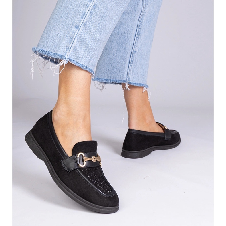 Laceurs noirs d'Ekozamsz avec des zircons le noir 1 Laceurs noirs d'Ekozamsz avec des zircons le noir 1