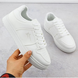 Chaussures de sport pour femmes Big Star RR274A241 White blanche 1 Chaussures de sport pour femmes Big Star RR274A241 White blanche 1