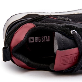 Baskets pour hommes système de mousse à mémoire de forme Big Star NN174350 noir le noir 3