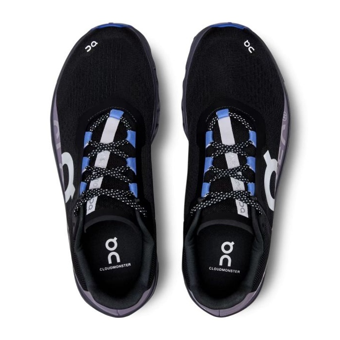 On Running Sur la course à pied Cloudmonster 6198085 Chaussures de course le noir 3