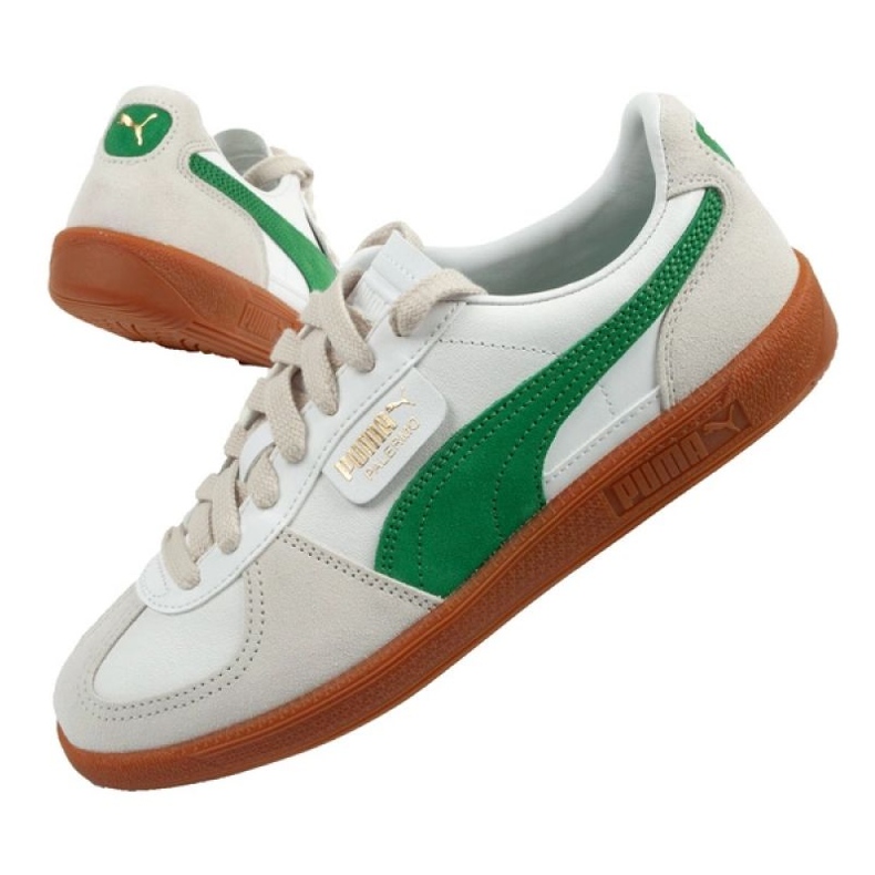 Puma Palermo 396464 07 Chaussures blanche 1 Puma Palermo 396464 07 Chaussures blanche 1