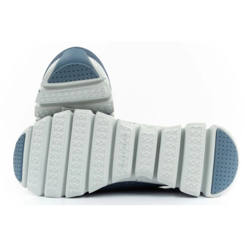 Skechers Glide-Step 104571 / Slt Chaussures avec une membrane bleu 1