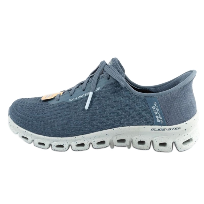 Skechers Glide-Step 104571 / Slt Chaussures avec une membrane bleu 4