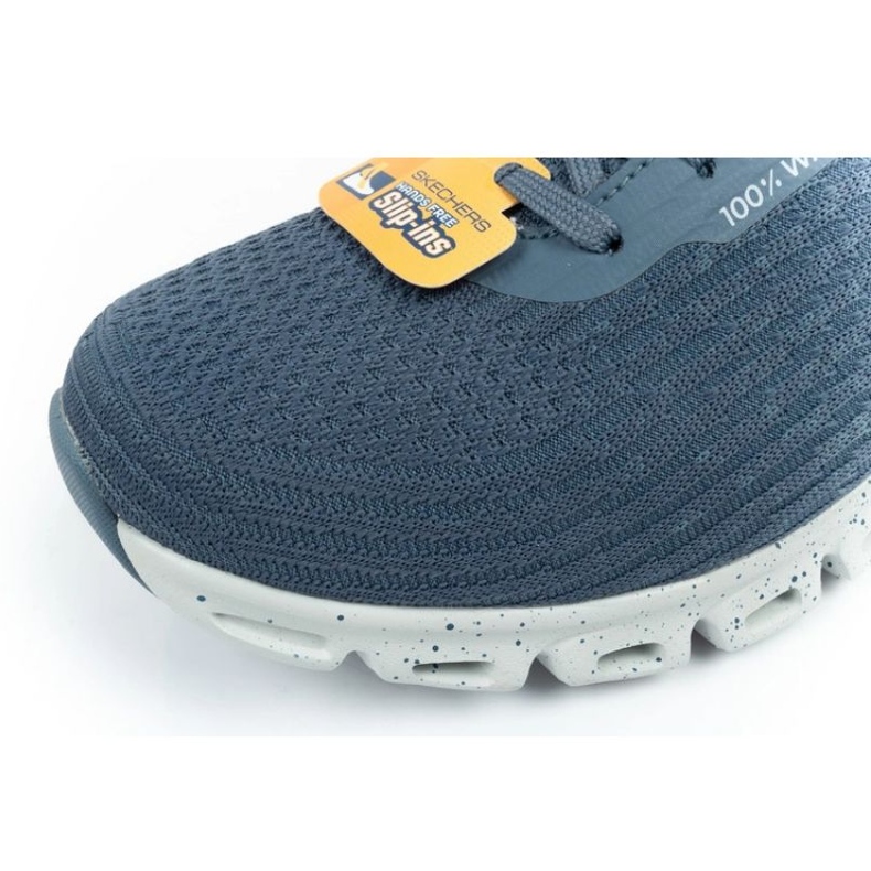 Skechers Glide-Step 104571 / Slt Chaussures avec une membrane bleu 7