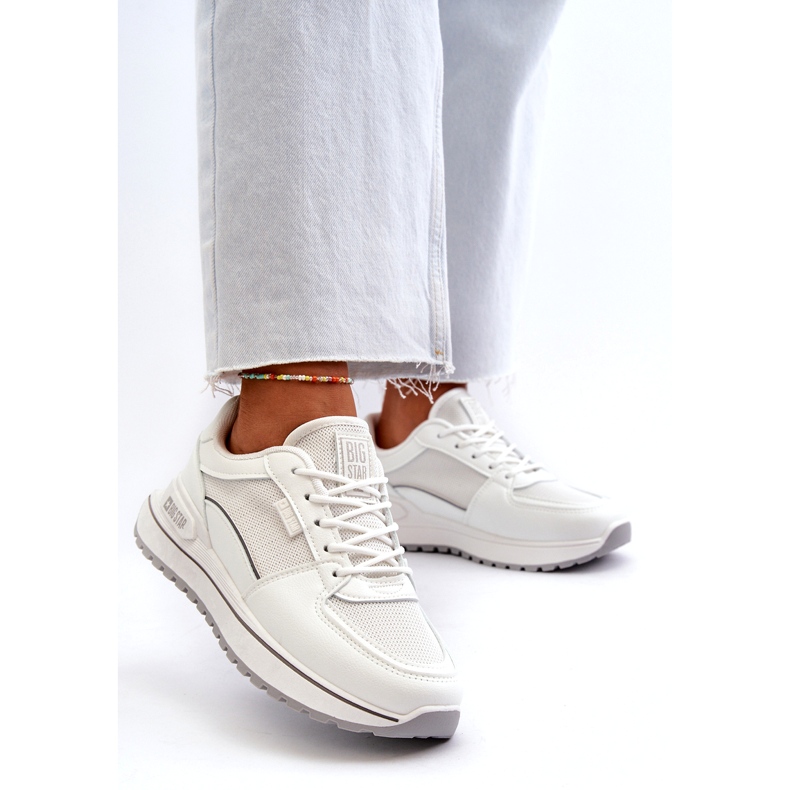 Baskets Big Star pour femmes NN274A089 Blanc 1