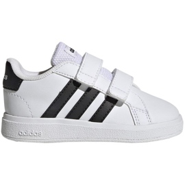 Adidas Grand Court CF Jr GW6527 Chaussures blanche 1 Adidas Grand Court CF Jr GW6527 Chaussures blanche 1