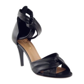 Sandales femme Badura 4650 noires le noir 1
