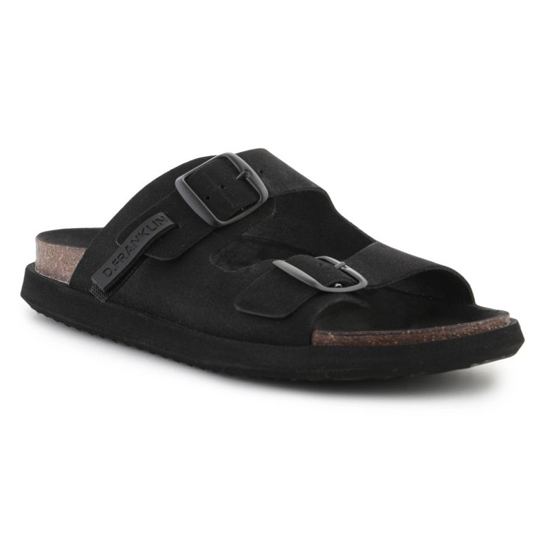 D.Franklin Vibe sandals boucle DFSH407001-BLAC tongs noir 1