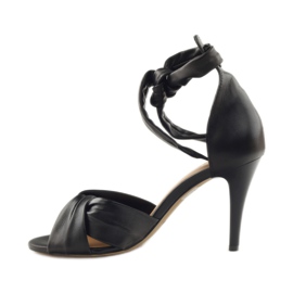 Sandales femme Badura 4650 noires le noir 2