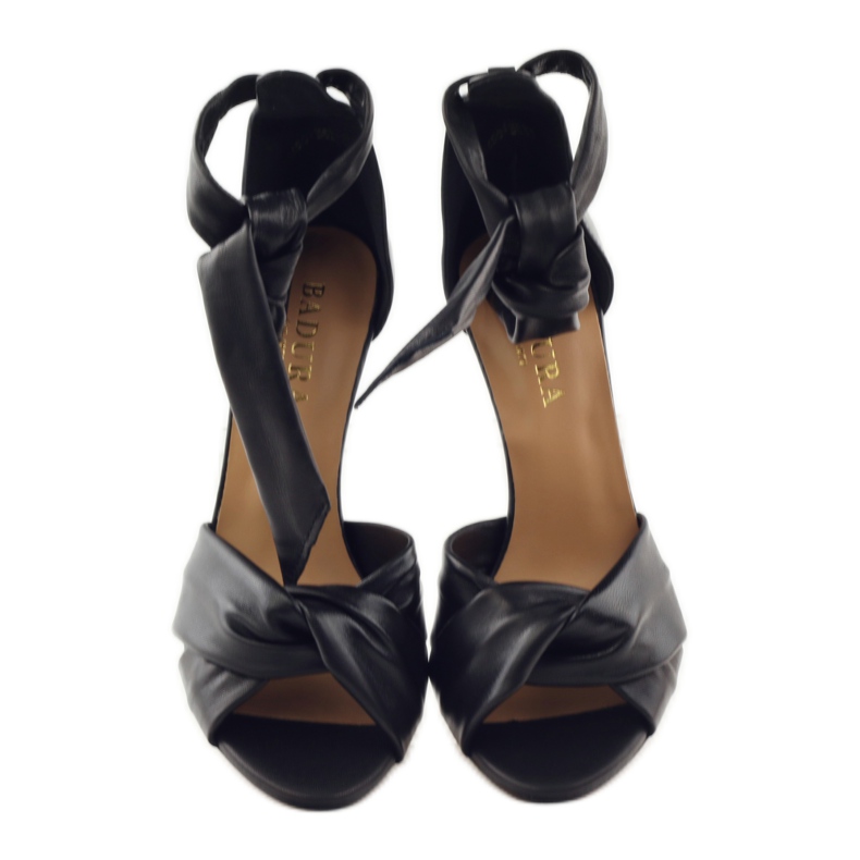 Sandales femme Badura 4650 noires le noir 4