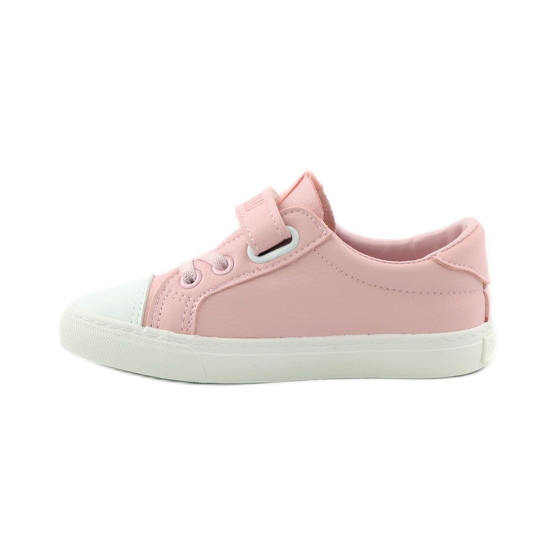 Baskets de sport Big Star 374038 roses blanche 2
