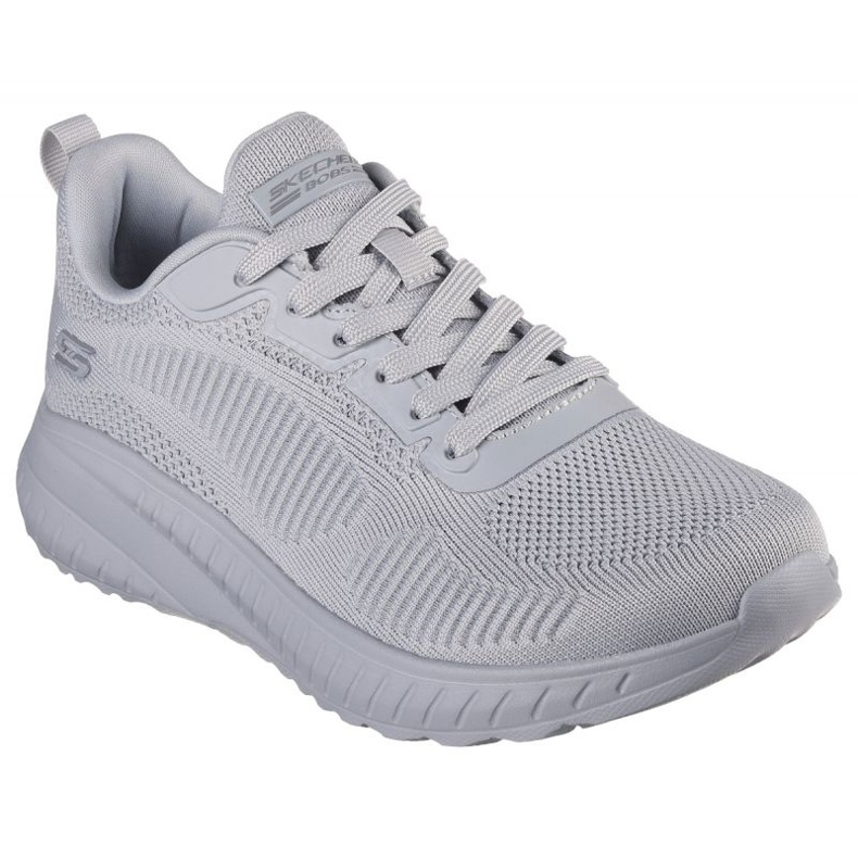 Skechers Bobs Sport Squad Chaos Chaussures - Face off 117209 ltgy gris 1