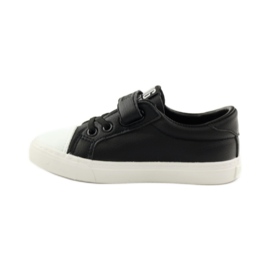 Big star 374039 baskets de sport noires blanc 2