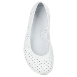 Olivier Slip minimaliste aux pieds nus des femmes -Un Openwork 1771pol White blanc 1