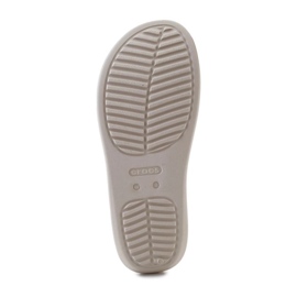 Talons Crocs Getaway Platform Plateforme Toe Loop 210834-0LH beige 6