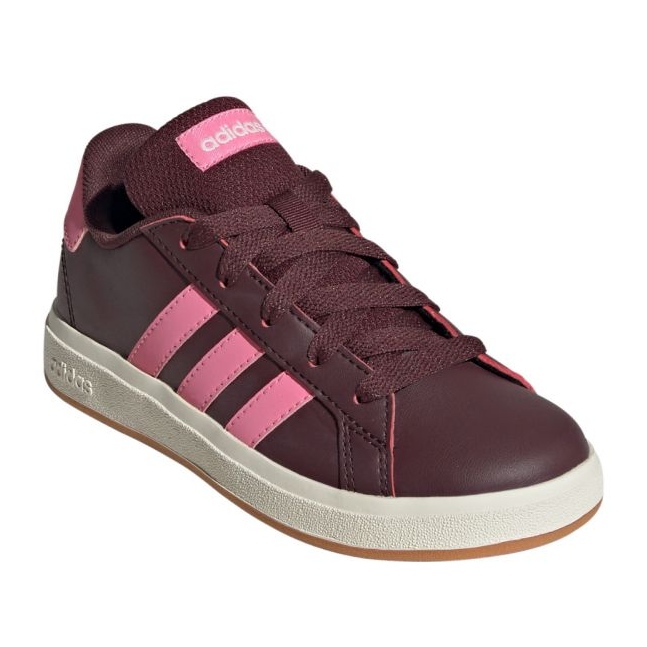 Adidas Grand Court 2.0 Lifestyle Tennis Lace-Up Jr Jr5111 Chaussures rouge 2