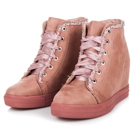 Seastar Baskets nouées avec un ruban rose 3