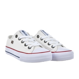 Sneakers textiles Big Star DD374160 blanc 2