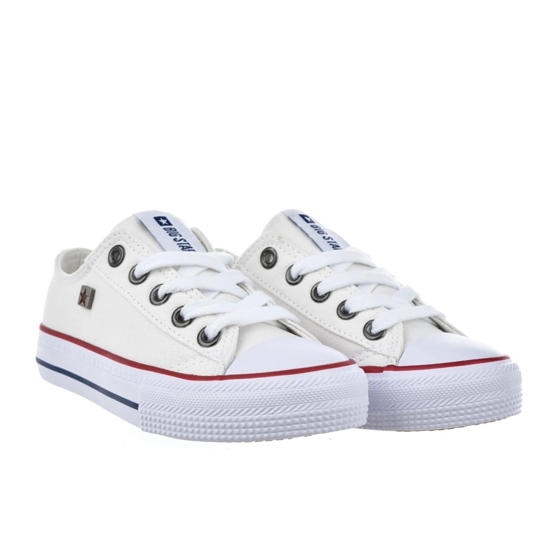 Sneakers textiles Big Star DD374160 blanc 2