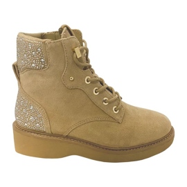 Michael Kors Trudy Bootie W 49F1TRFE5S chaussures brun 9
