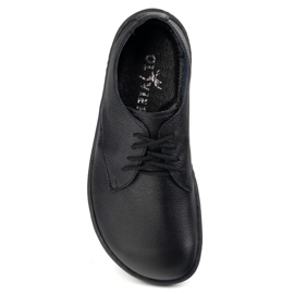 Olivier Femmes aux pieds nus baskets minimalistes 1288pol noir le noir 1