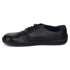 Olivier Sneakers OpenWork minimalistes des femmes noir 1