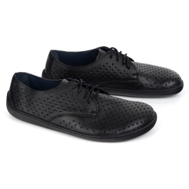 Olivier Sneakers OpenWork minimalistes des femmes le noir 3