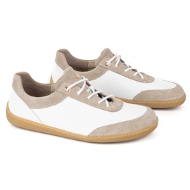 Olivier Femmes aux pieds nus baskets minimalistes 1769pol blanc 2