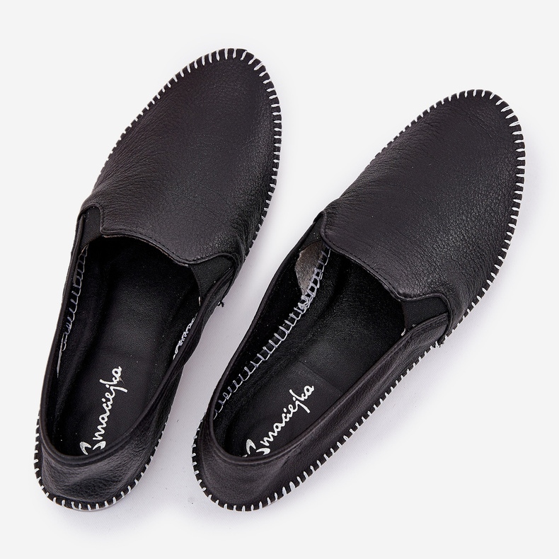 Ballerinas en cuir Maciejka T3512-71 Black noir 2