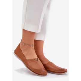 Ballerines en cuir lisse Maciejka T1930-29 marron brun 1