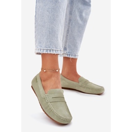 Landes en daim féminin Big Star RR274945 vert 1