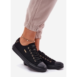 Sneakers matériels pour femmes Big Star RR274765 noir le noir 1