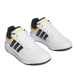 Chaussures Adidas Hoops 3.0 K IF2726 blanche 1 Chaussures Adidas Hoops 3.0 K IF2726 blanche 1