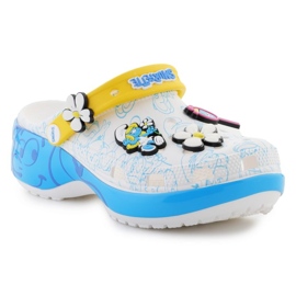 Crocs Smurfs Platform Faps Clog 210822-90H blanc 1