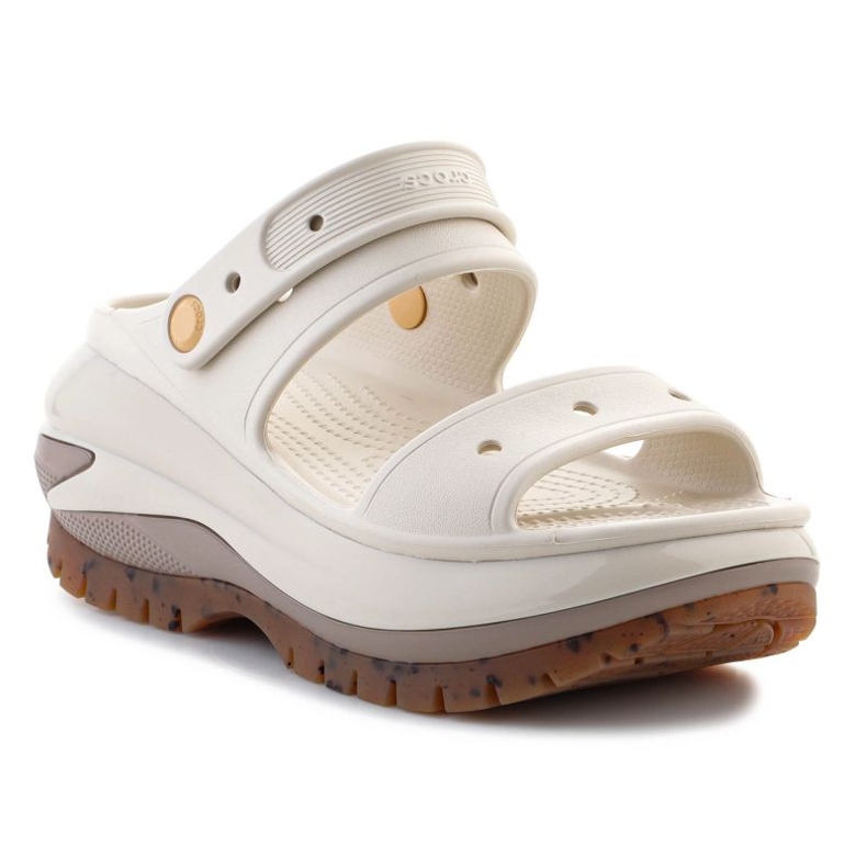 Crocs Classic Mega Crush Clog 207989-214 tongs beige 1